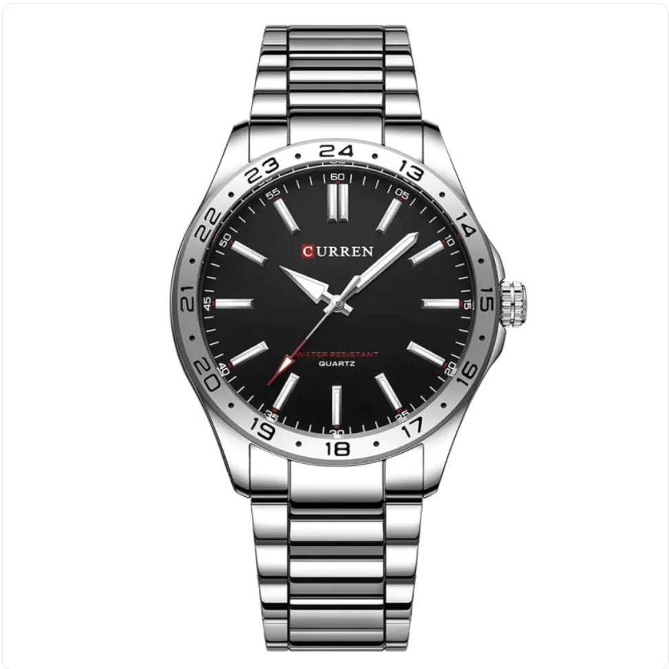 Men's Casual Steel Quartz Watch