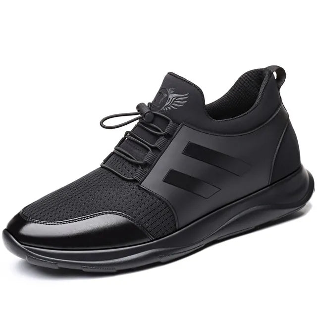 Casual Black Mesh Shoe