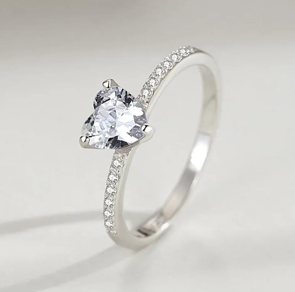 S925 Sterling Silver Light Luxury Ring