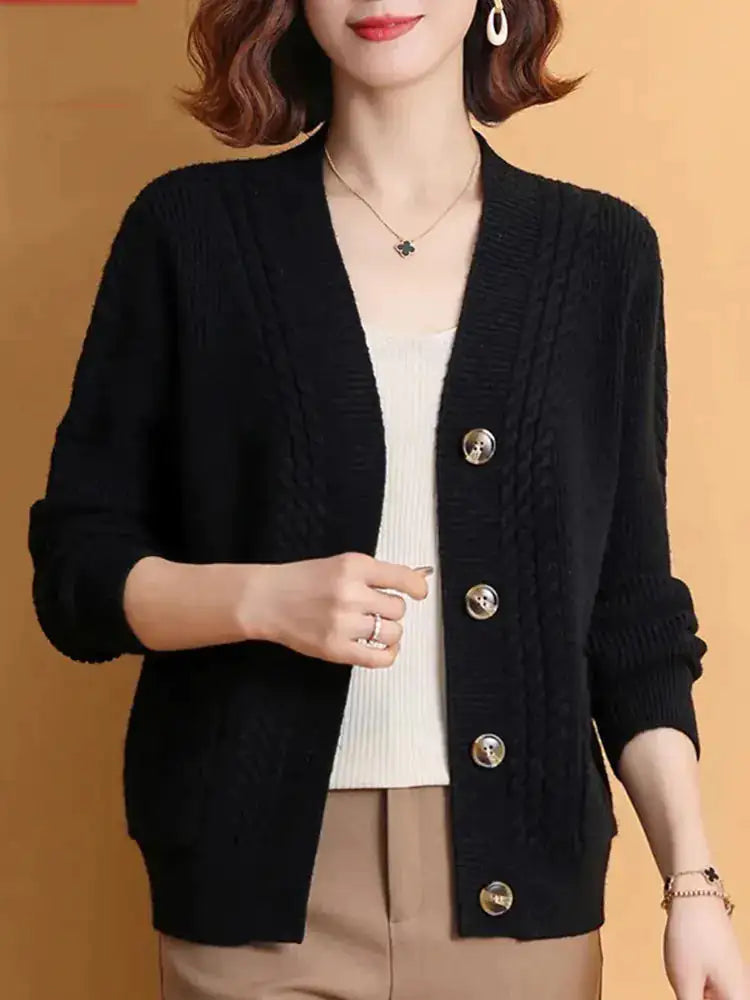 Casual Knitted Cardigan