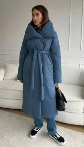 Large Lapel Winter Coat