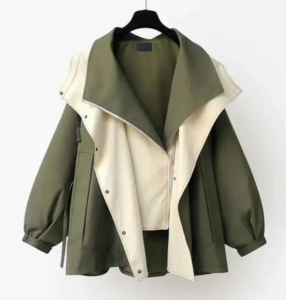 Women's Fashion Casual Trench Coat