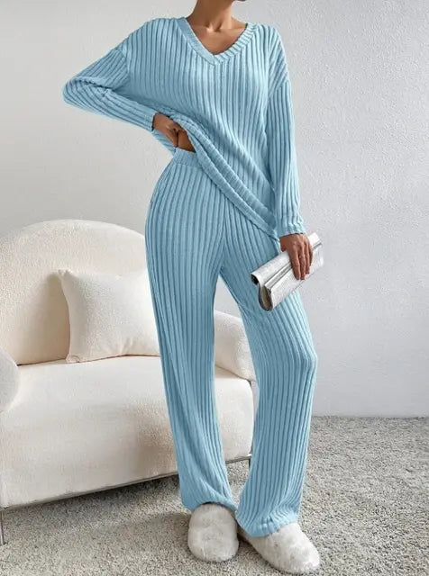 Casual 2-Piece Autumn Loungewear Set