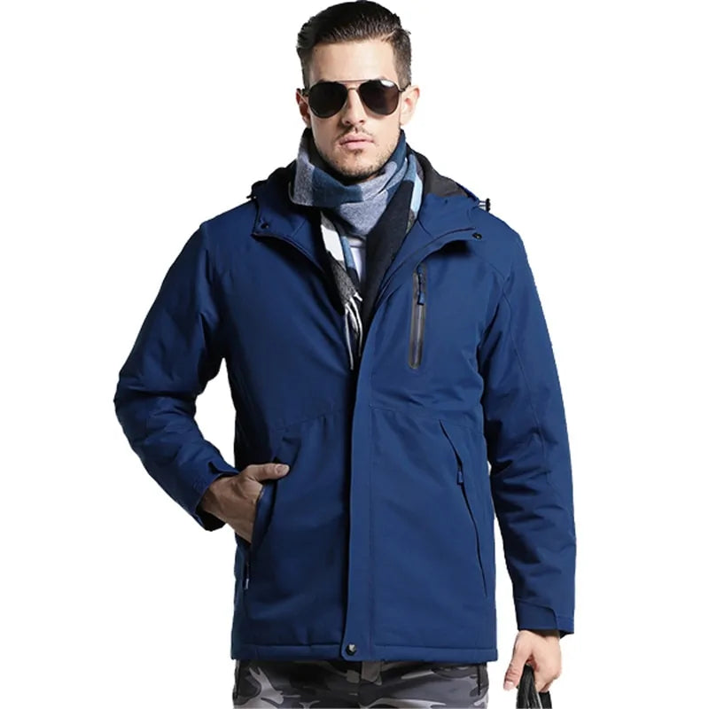 Winter Thick USB Heating Cotton Jackets