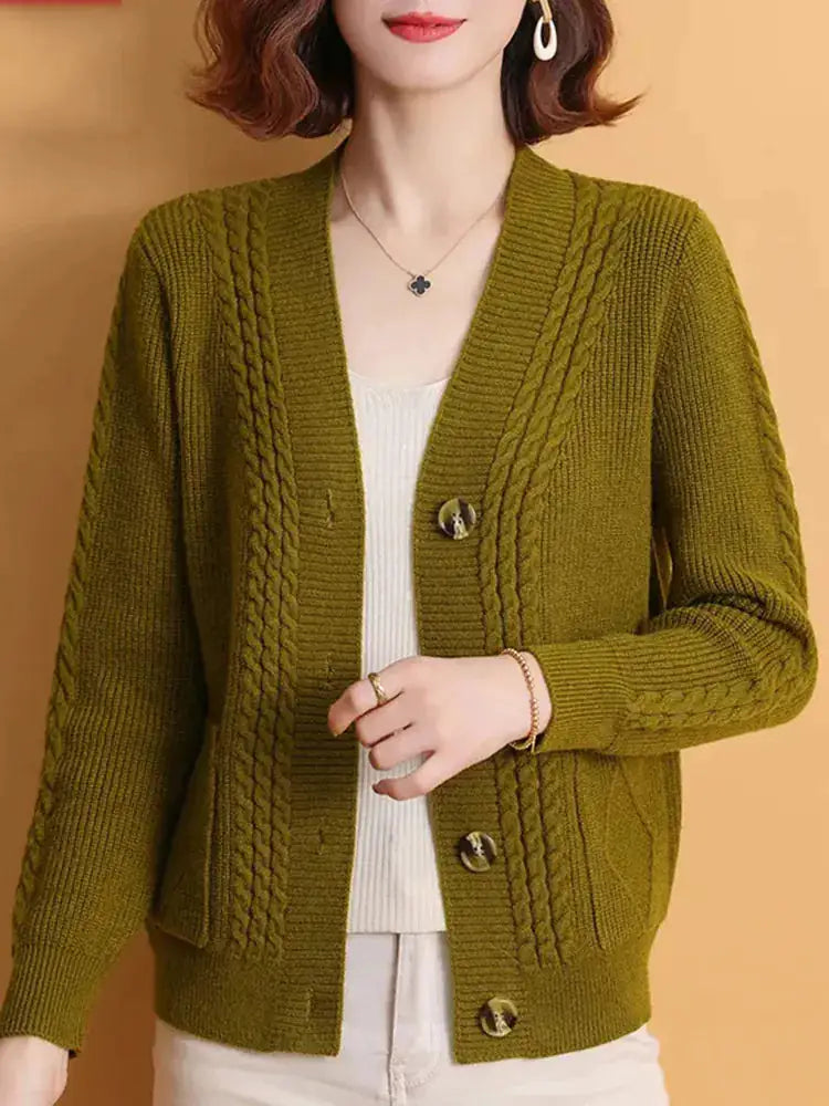 Casual Knitted Cardigan