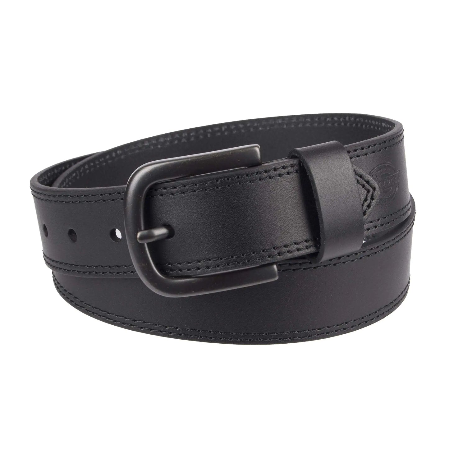 Dickies Men's Casual Leather Belt 56 Black