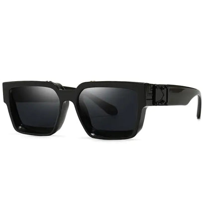 Luxury Retro Rectangle Sunglasses