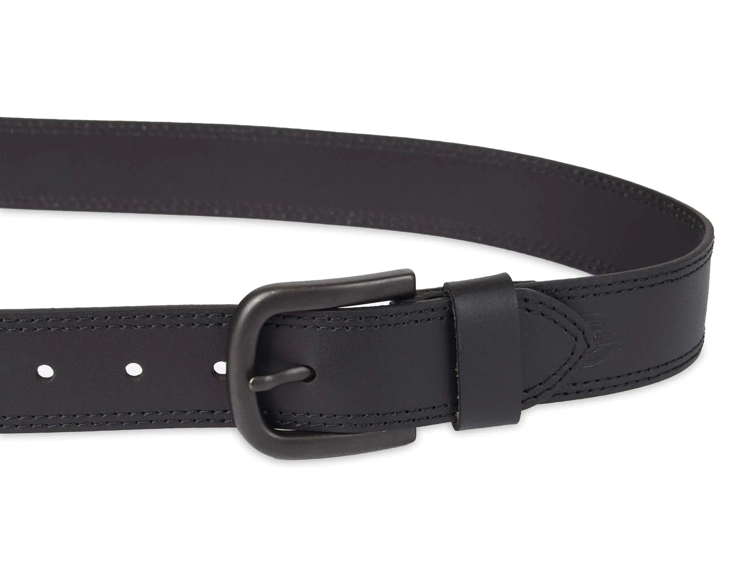 Dickies Men's Casual Leather Belt 56 Black