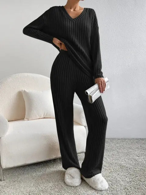 Casual 2-Piece Autumn Loungewear Set