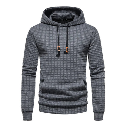 Men's Casual Solid Color Hooded Sweater