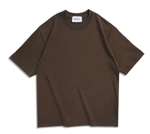 Round Neck Drop Shoulder T-Shirt