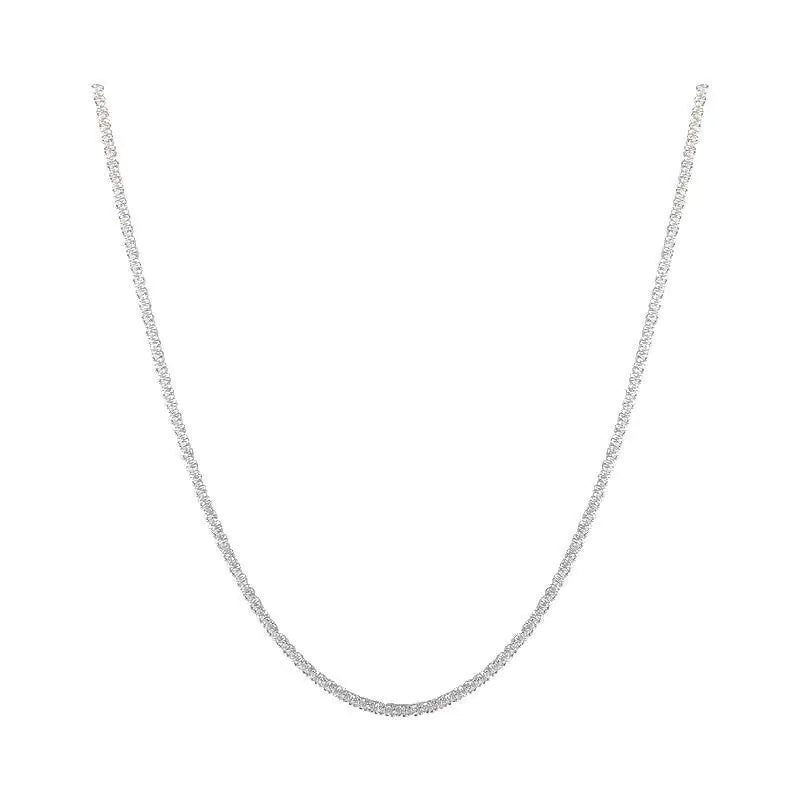 Sparkling Clavicle Chain Necklace