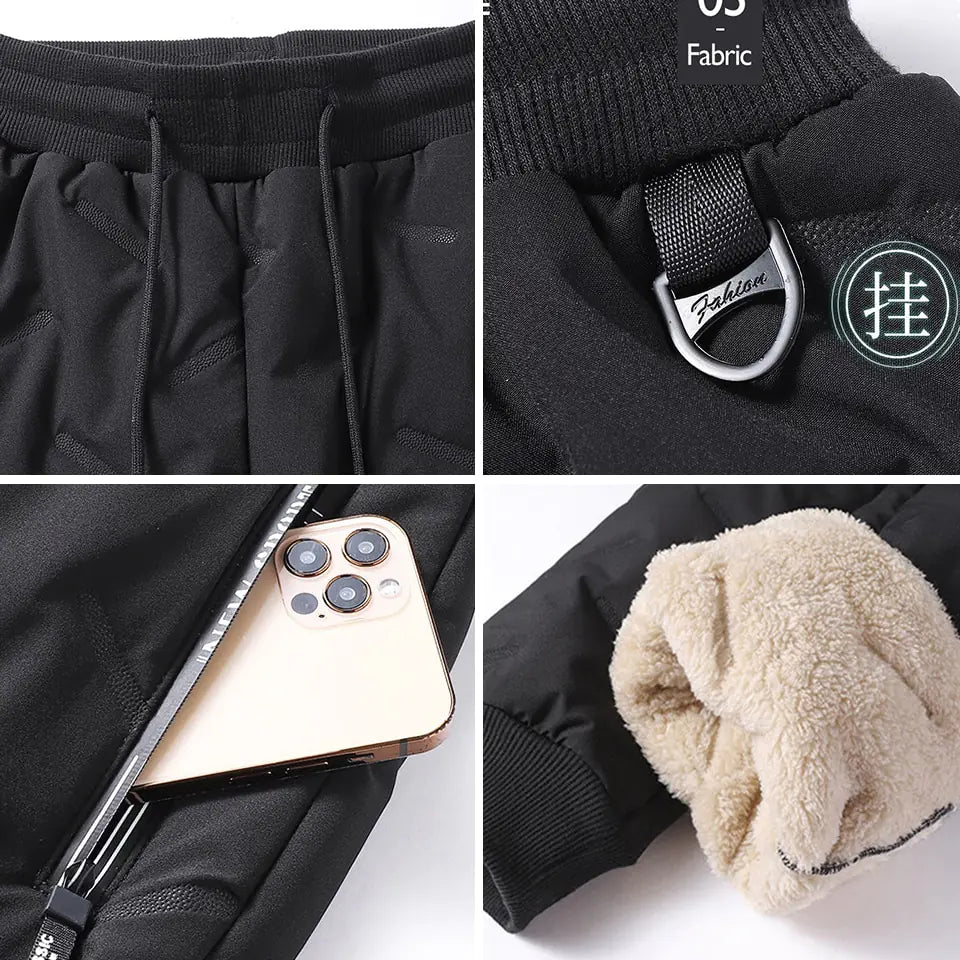 Unisex Fleece Winter Joggingbroek