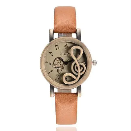 Luxury Ladies Music Note Casual Watch