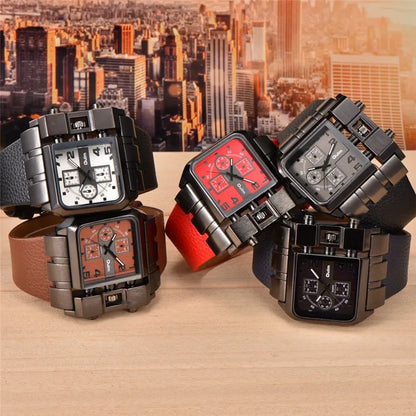 Casual Square Wristwatch