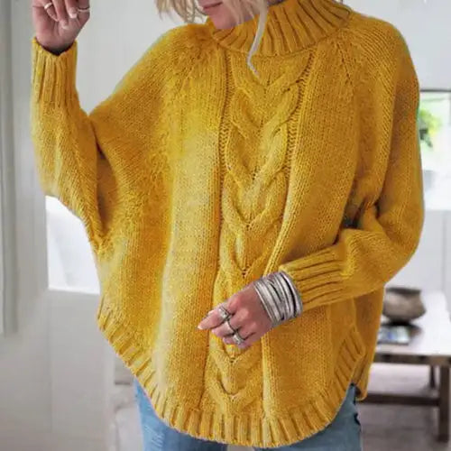 Knitted Casual Women Sweater