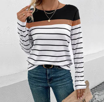 Casual Striped Top