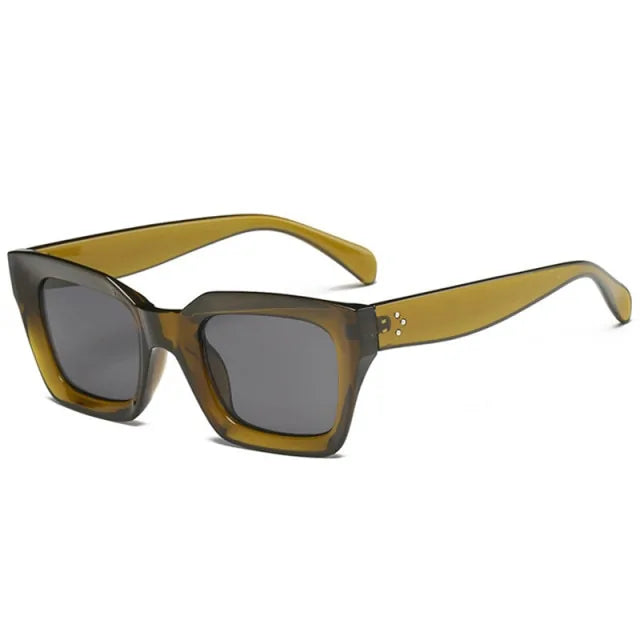 Luxury Brand Square Sunglasses