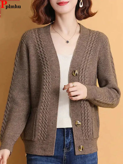 Casual Knitted Cardigan