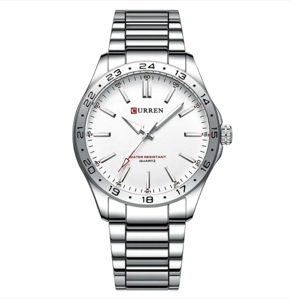 Men's Casual Steel Quartz Watch