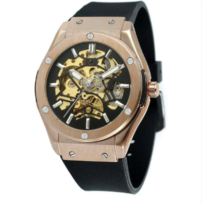 Men's Casual Hollow Automatic Mechanical Watch