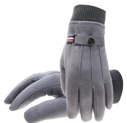 Winter Suede Men's Gloves