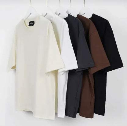 Round Neck Drop Shoulder T-Shirt