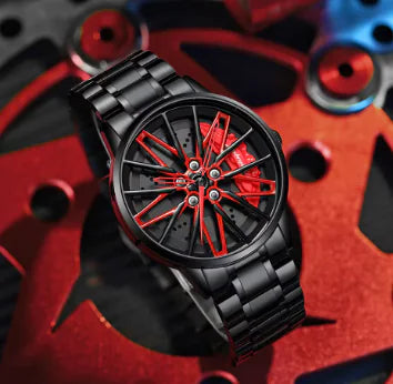 360° Rotate Wheel Watches For Men