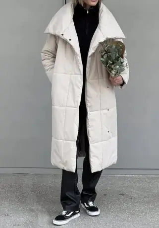 Large Lapel Winter Coat