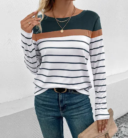 Casual Striped Top