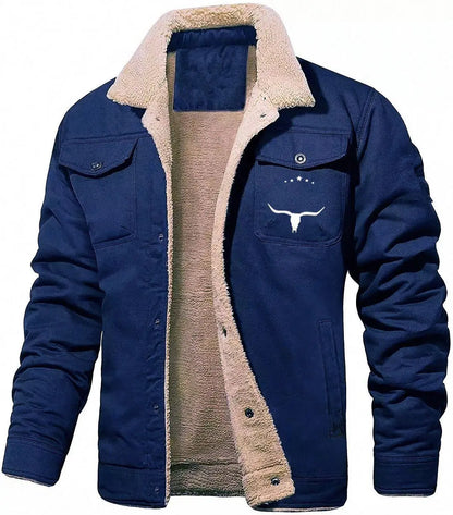 Casual Winter Jacket Single Breasted Warm Outerwear