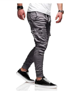 Men Autumn Thin Cotton Casual Pants