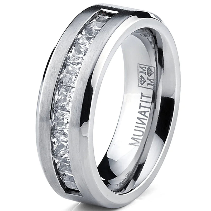 Men's Luxury Diamond Wedding Ring