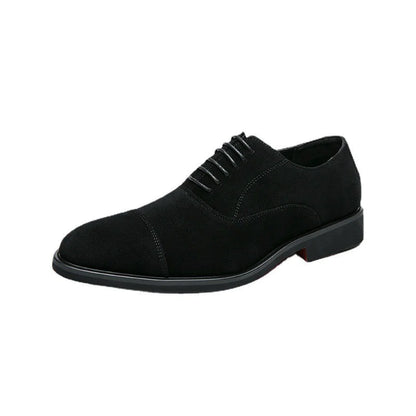 Frosted Business Casual Leather Shoes