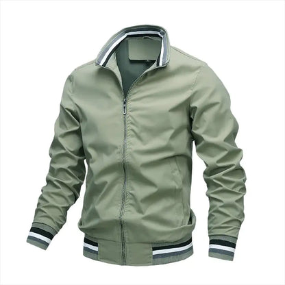 Men’s Casual Stand-up Collar Jacket